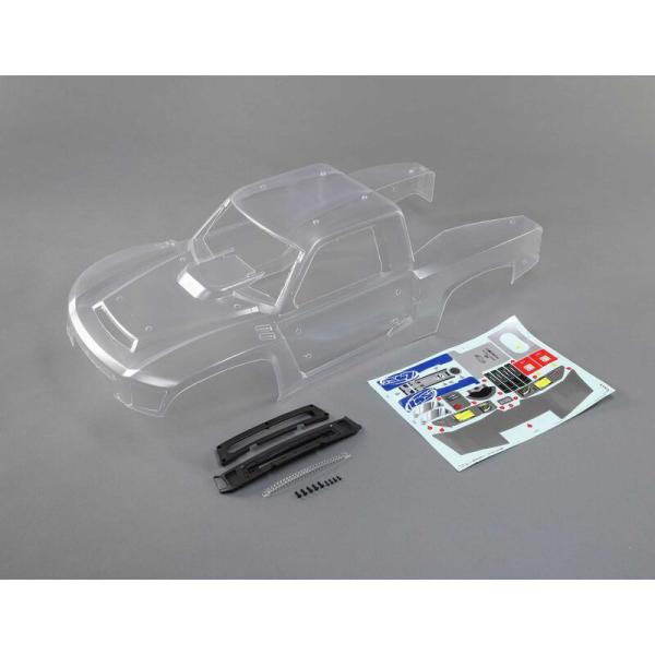 Losi Body and Front Grill, Clear: SBR 2.0 - LOS250046