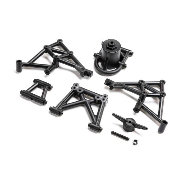 Losi Rear Cage: 8X Super Lasernut - LOS250056