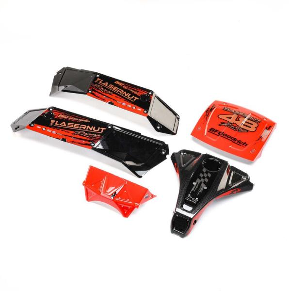 Losi Panel Set Decorated: 8X Super Lasernut - LOS250063