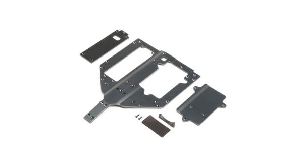 Losi Chassis, Motor & Battery Cover Plates:SuperRockRey - LOS251083