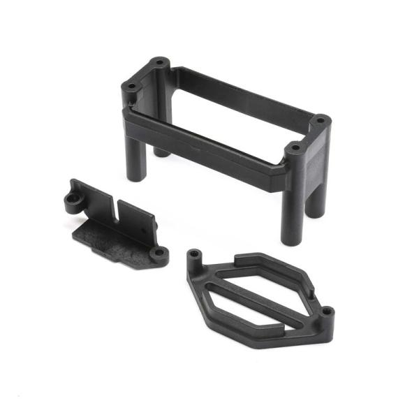 Losi ESC & Servo Mount: 8X Super Lasernut - LOS251131