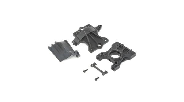 Losi Center Diff Standoff,TopPlate,& Gear Cover: DBXL-E - LOS252059