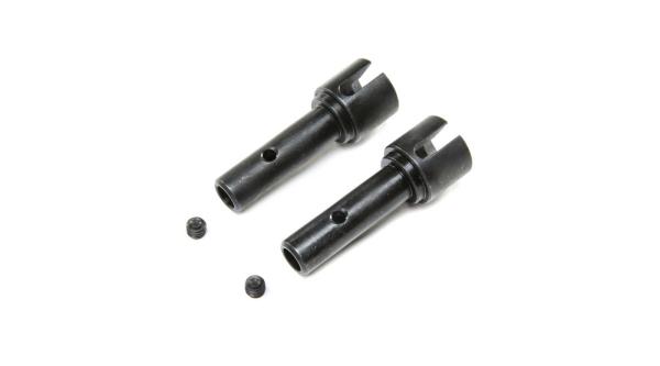 Losi Rear Stub Axle, 5mm Pin (2):  DBXL-E 2.0 - LOS252116