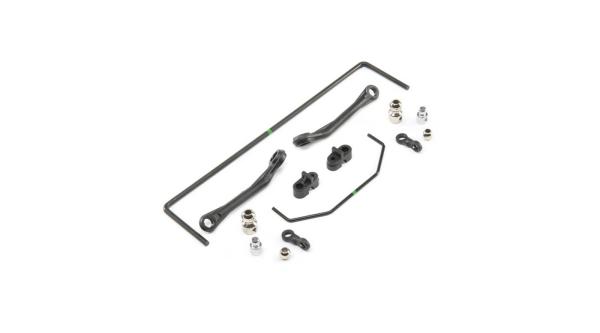 Losi Front & Rear Sway Bar Set: Super Baja Rey - LOS254043