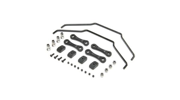 Losi Front & Rear Sway Bar Set: DBXL-E 2.0 - LOS254065