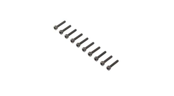 Losi Cap Head Screws, Stl, BO, M3 x 16mm (10) - LOS255009