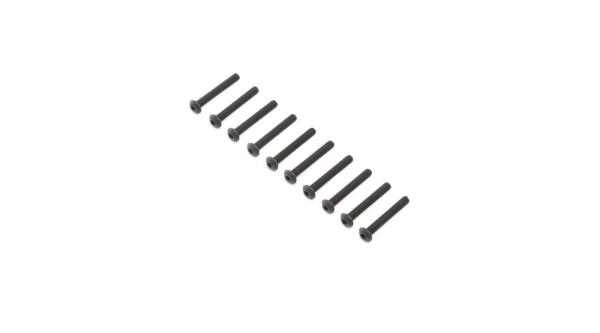 Losi Button Head Screws, Stl, BO, M4 x 30mm (10) - LOS255011