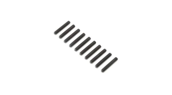 Losi Set Screws, Stl, BO, Flat Point, M5 x 30mm (10) - LOS255022