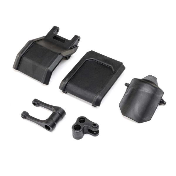 Losi Pull Rod Knuckle & Skid Plates: Promoto-MX - LOS264001