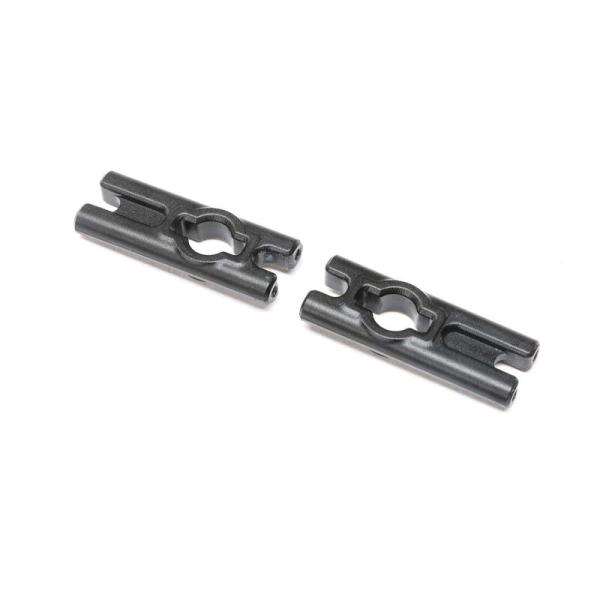 Losi Aluminum Body Mount Cross Bar Black: Mini LMT  (2) - LOS311014