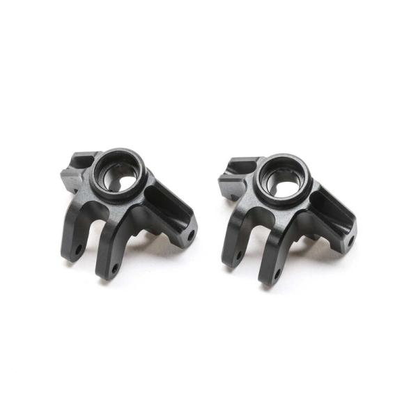 Losi Aluminum Steering Spindle Set Black: Mini LMT - LOS314007