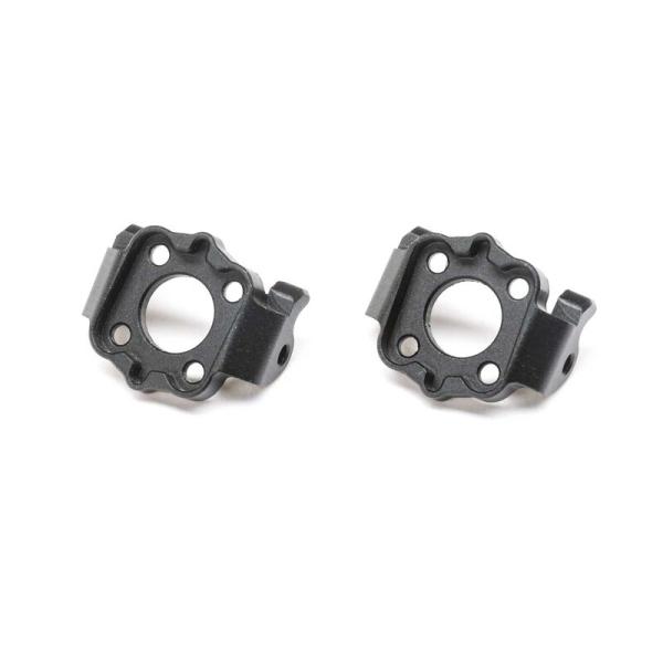 Losi Aluminum Spindle Carrier Set 0deg Black: Mini LMT - LOS314008