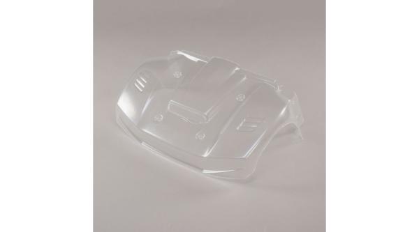 Losi Front Hood section, Clear: 5ive-T 2.0 - LOS350005