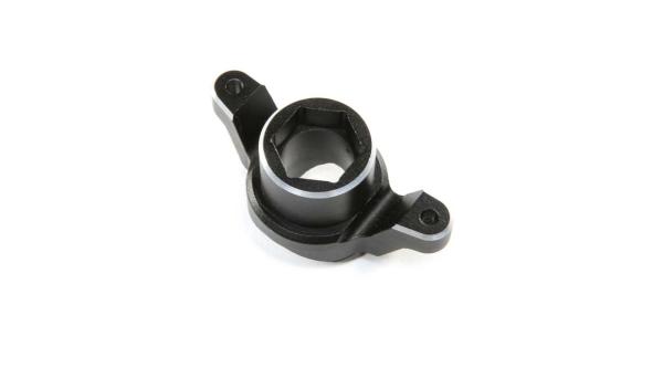 Losi Servo Saver Top, Aluminum, Black: DBXL-E 2.0 - LOS351017