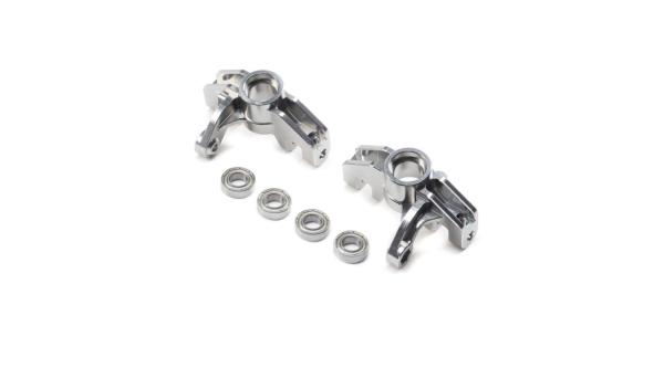 Losi Front Spindle Set, Aluminum (L/R): Super Rock Rey - LOS354013