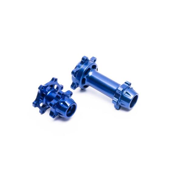 Losi Aluminum Hub Set Machined Blue: Promoto-MX - LOS362001