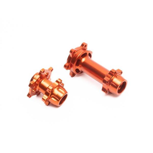 Losi Aluminum Hub Set Machined Orange: Promoto-MX - LOS362003