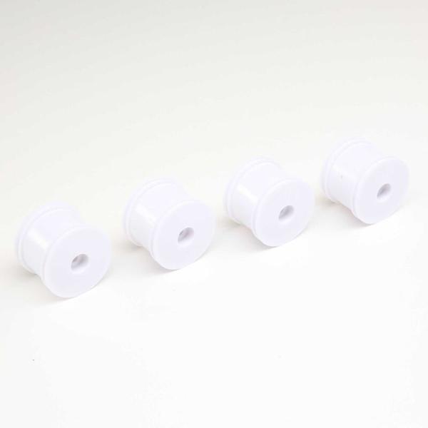 Losi FR/RR Wheel, White (4): Mini-T 2.0 - LOS41012