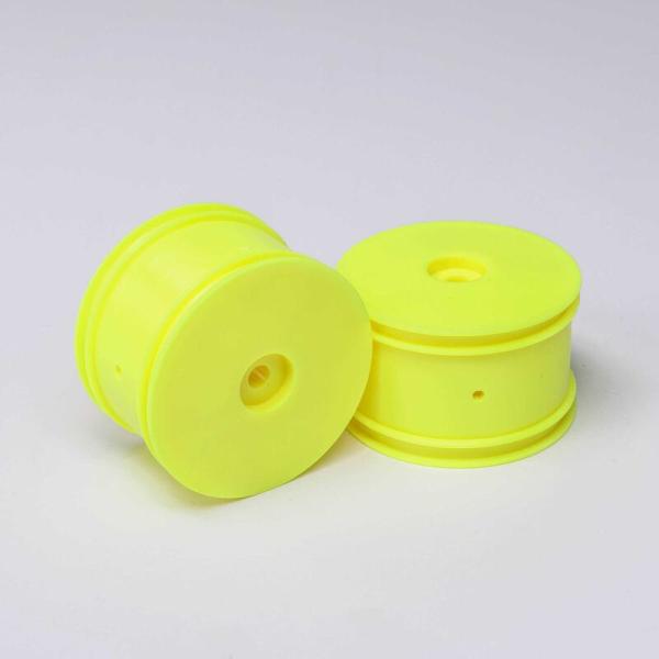 Losi Rear Wheel, Yellow (2): Mini-B - LOS41028