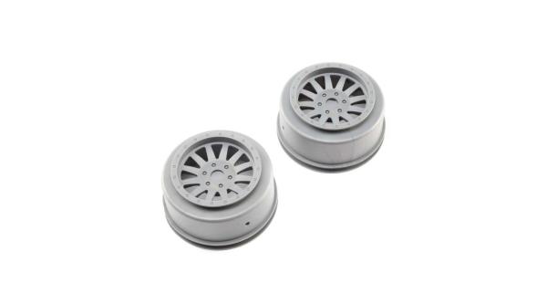 Losi Wheels, Silver (2): Super Baja Rey - LOS45020