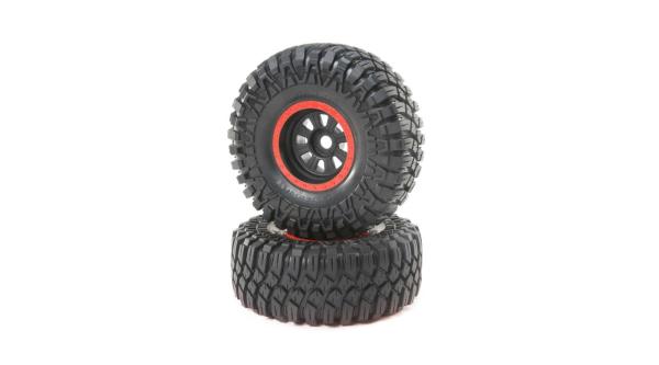 Losi Maxxis Creepy Crawler LT, Black, Mntd(2): SuperRockRey - LOS45031