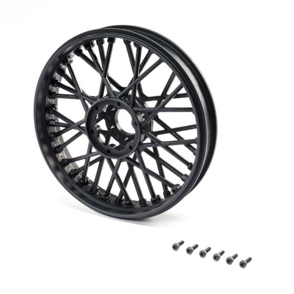 Losi Front Wheel Set Black: Promoto-MX - LOS46000