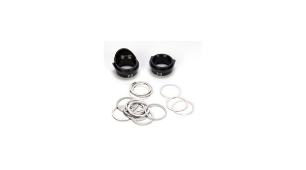 Losi TLR Lagerschalen Hinten, Aluminum 8B/8T 2.0 - LOSA4454