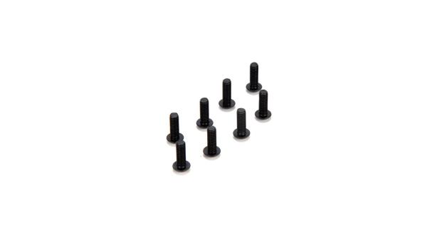 Losi 8-32 x 1/2 RundkopfSchraubenn (8) - LOSA6290
