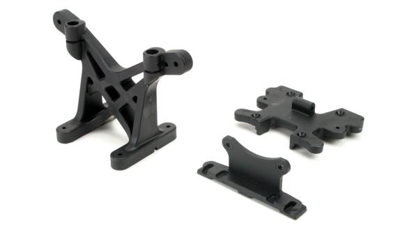 Losi Front/Rear Shock Tower w/Pin Mounts: LST, AFT - LOSB2151