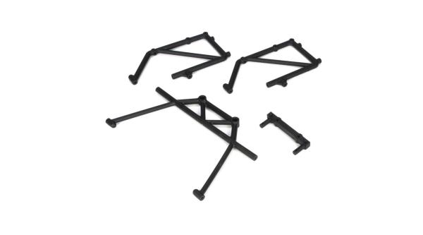 Losi Rear Cage Mount & Fender Brace Set (4): 5TT - LOSB2580