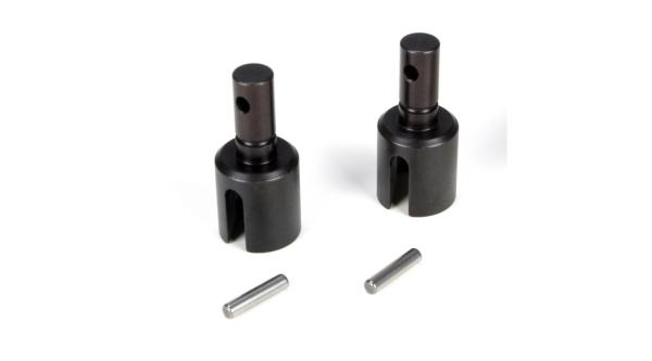 LOSI Antriebsklauen Vorne/Hinten (2): 5TT - LOSB3212