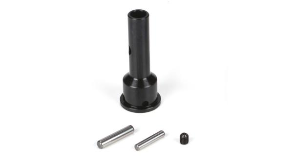 Losi F/R Stub Axle & Pins (1): 5TT - LOSB3224