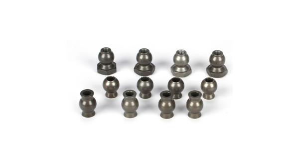Losi Camber & Steering Pivot Ball Set (12): 5TT - LOSB5904