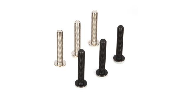 Losi Lower Shock Mounting Screw Set, 5mm (6): 5TT - LOSB6579