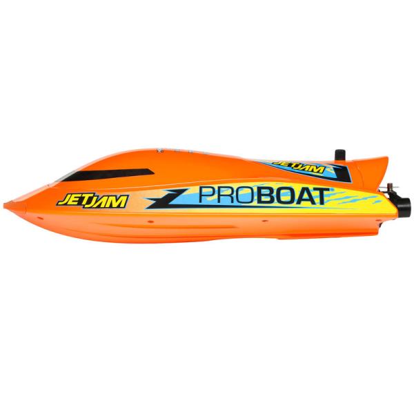 Proboat Jet Jam 12" Pool Racer, Brushed, Orange: RTR - PRB08031V2T1