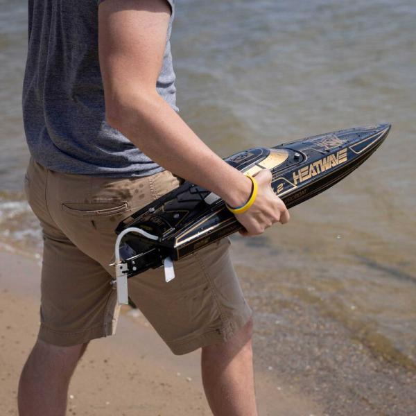 ProBoat Recoil 2 V2 26 Self-Righting Brushless Deep-V Elektro RC-Rennboot RTR Heat Wave Visual - PRB08041V2T1