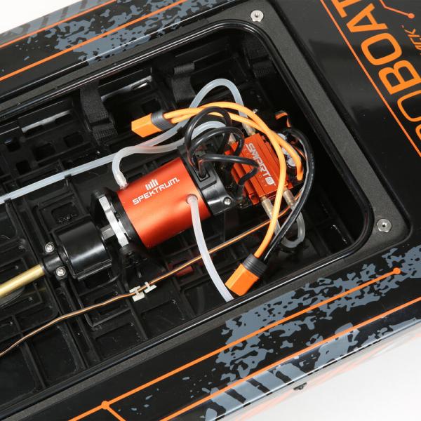 ProBoat Blackjack 42 8S Brushless Catamaran RTR: Black/Orange - PRB08043T1