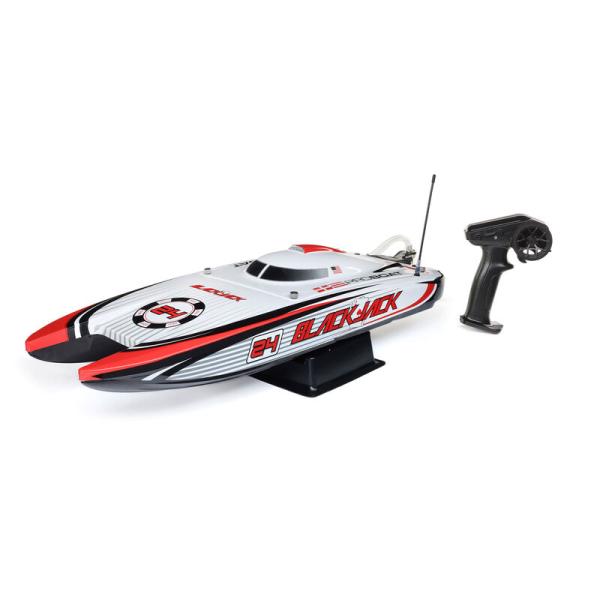 ProBoat Blackjack 24 V2 Catamaran Brushless RC-Rennboot: RTR Vegas Offshore - PRB08049T2