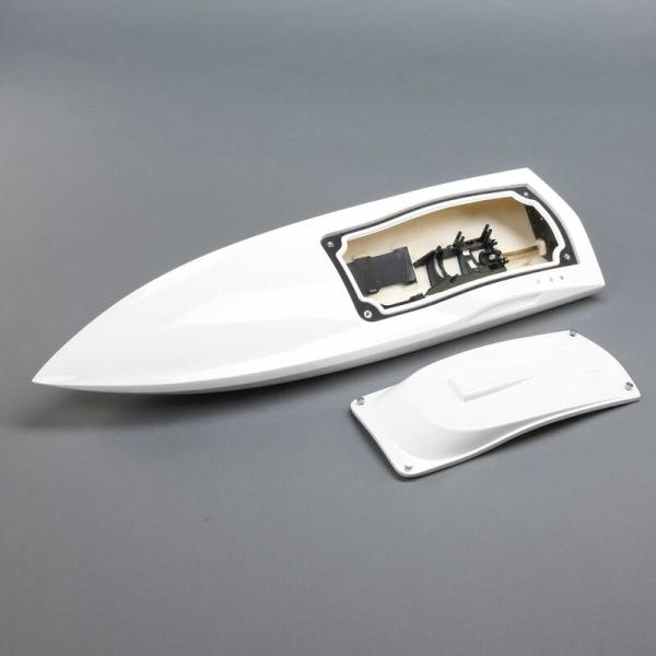 Proboat Hull & Canopy Set, Wht: Impulse 3 - PRB281121