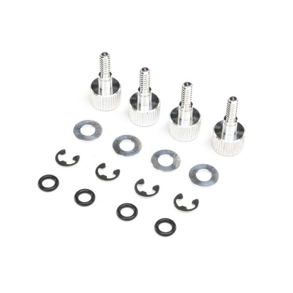 Proboat Canopy Thumb Screw Set: 42-inch Blackjack - PRB286084