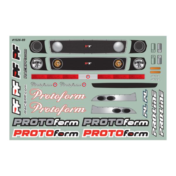 PROTOform J71 Clear Body VTA Class - PRM152600