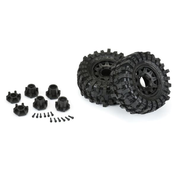 Proline 1/10 Mickey Thompson Baja Pro X F/R 2.8 Tires MTD 12mm/14mm Raid (2) - PRO1023710