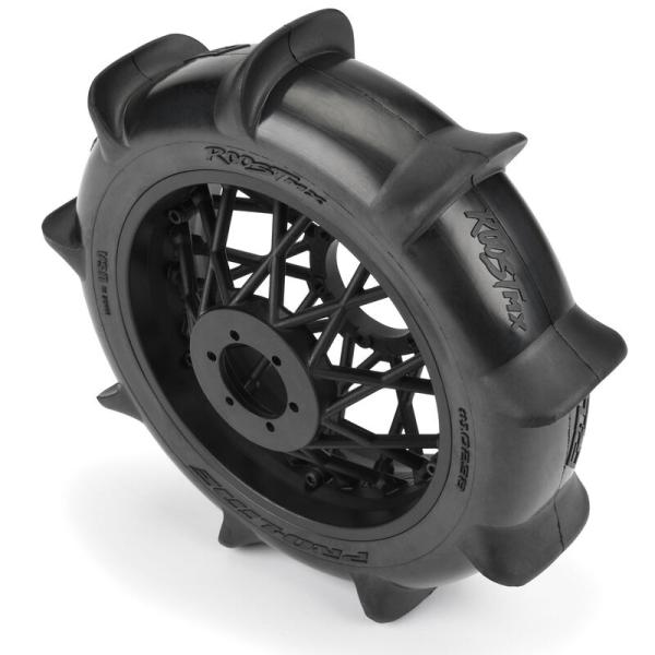 Proline 1/4 Roost MX Sand/Snow Paddle Rear Tire MTD Black (1): PROMOTO-MX - PRO1023810