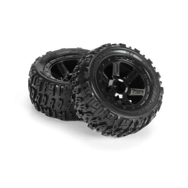 Proline 1/16 Trencher 2.2 M2 Tire Mnt Desperado Whl:ERevo - PRO119411