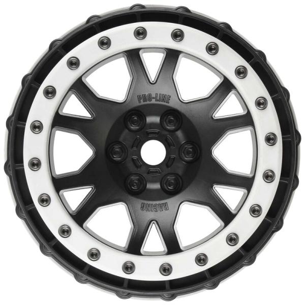 Proline Impulse Pro-Loc Black Wheel w/Gray Ring: XMX(2) - PRO276303