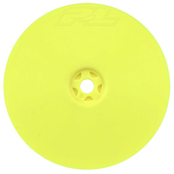 Proline Velocity 2.2 4WD Front Yellow Wheel (2) :XB4 - PRO276702
