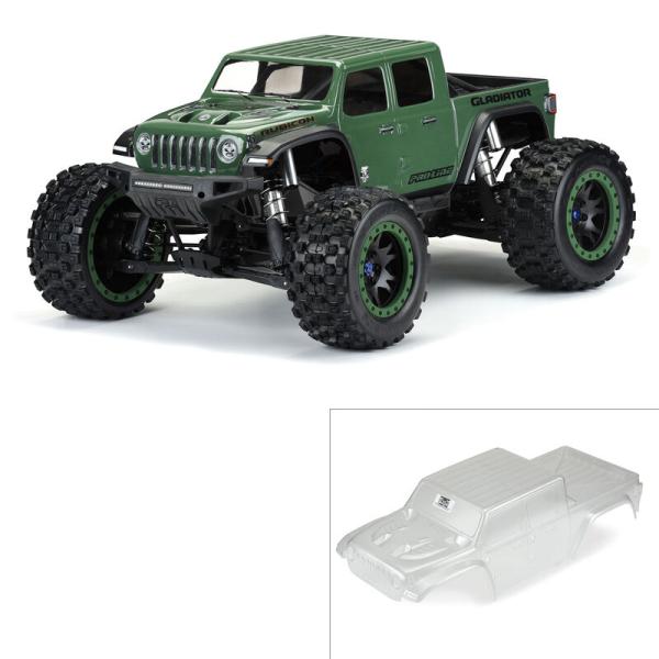 Proline Pre-Cut Jeep Gladiator Rubicon Clear Body X-MAXX - PRO353317