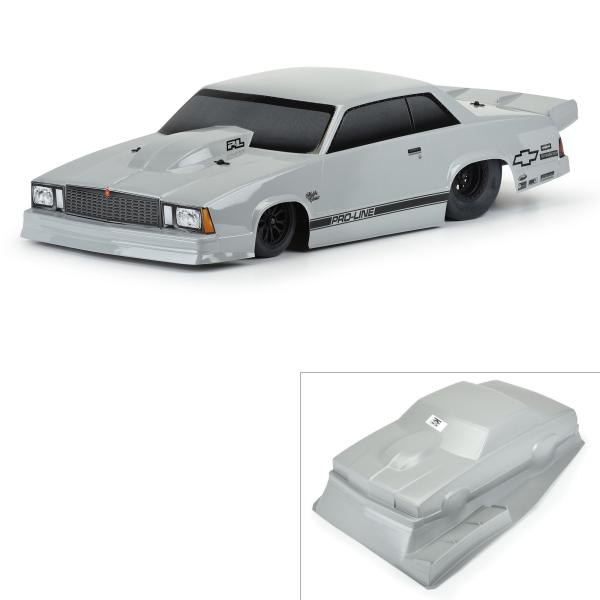 Proline 1978 Chevy Malibu Tough-Color (Stone Gray) Body - PRO354914