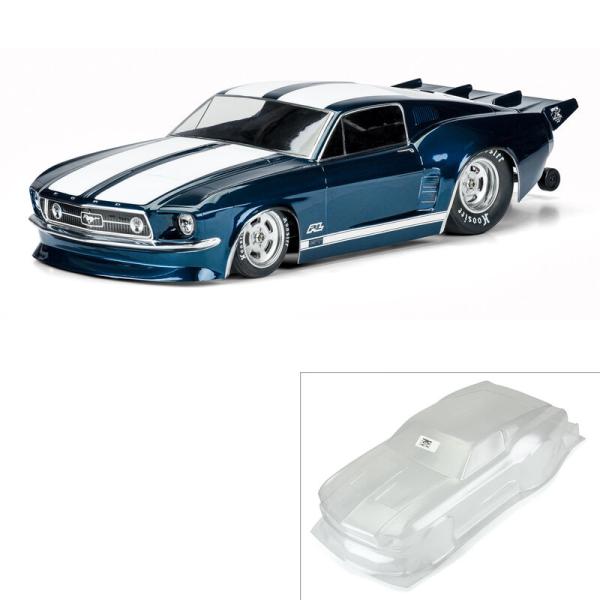 Proline 1967 Ford Mustang Clear Body for SC Drag - PRO357300