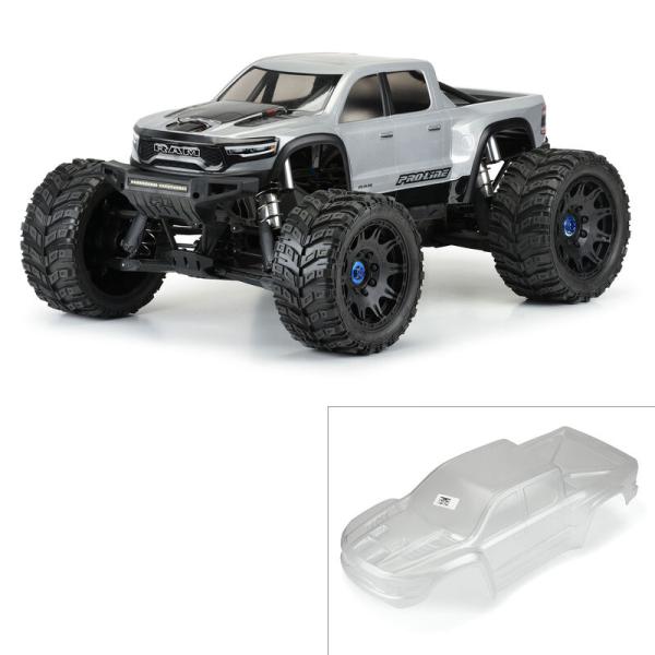 Proline Pre-Cut 2021 Ram 1500 TRX Clear Body X-MAXX - PRO357417